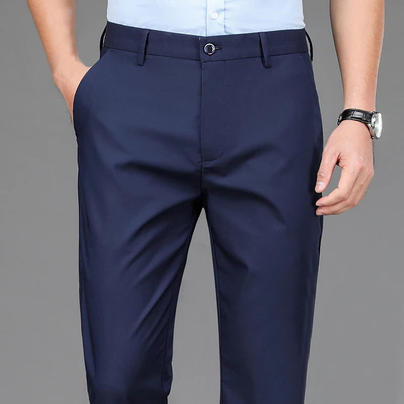 Smart Casual Men's Stretch Trousers