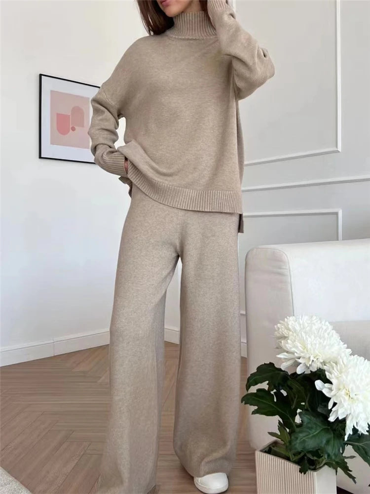 Elegant Knitwear Set - Timeless Comfort & Style