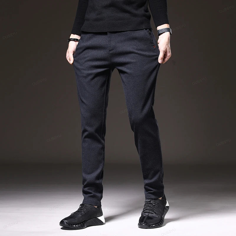 Men's Fashion Stretch Business Pants - Fall/Winter