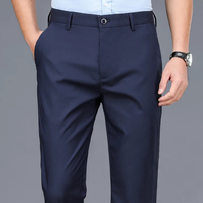 Smart Casual Men's Stretch Trousers